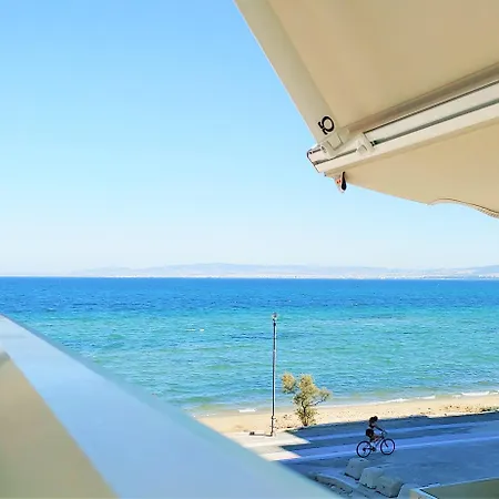 Niko'S Apartment - Beautiful Sea View Apartment ! Peraía Buitenkant foto